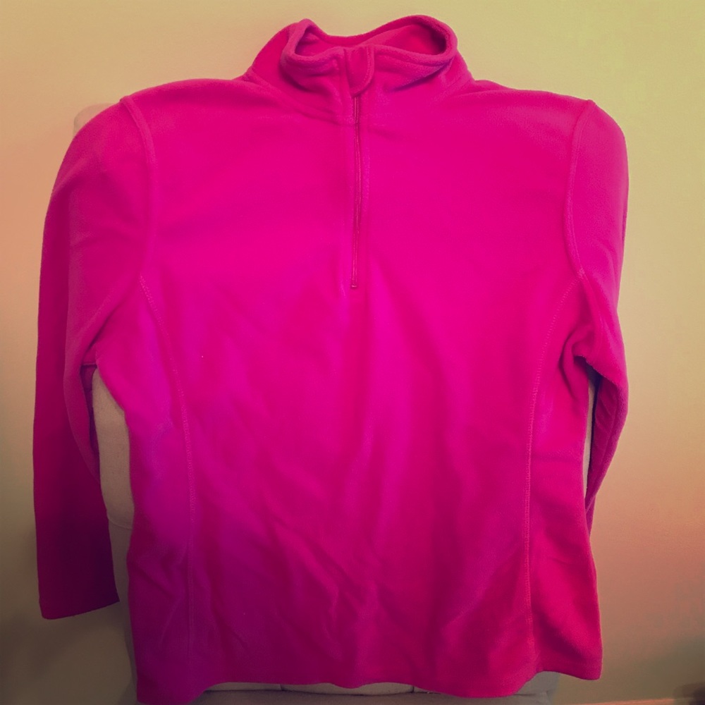 Pink light-weight fleece jacket